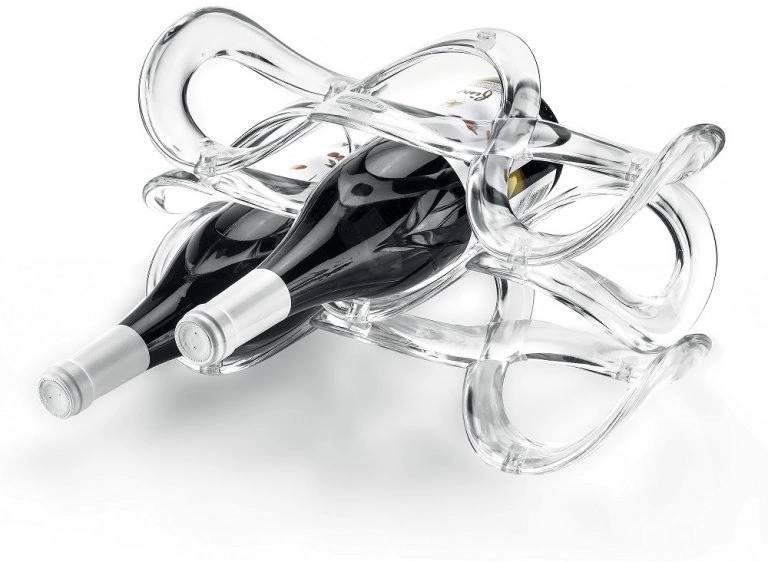 Guzzini Stojan na víno Cuvee transparentní