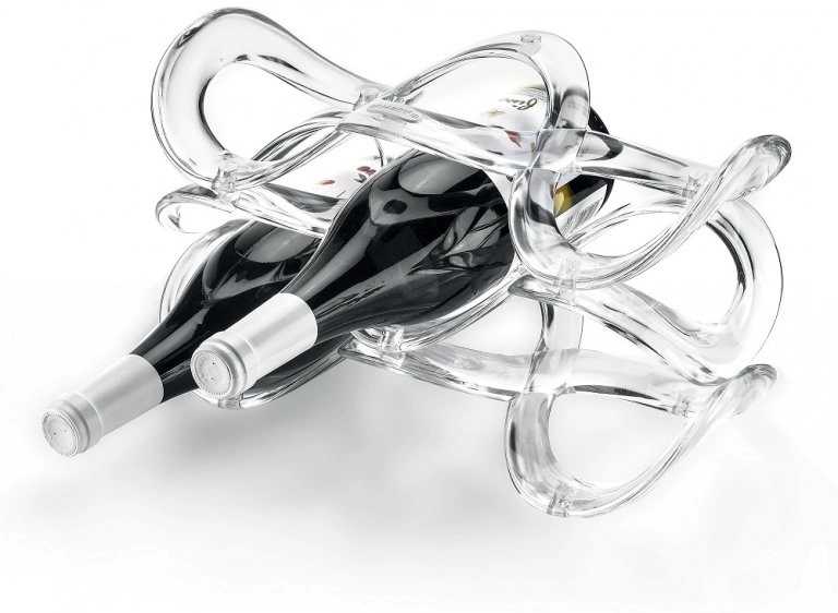 Guzzini Stojan na víno Cuvee transparentní