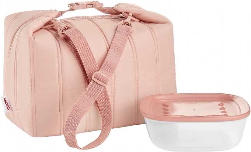 Guzzini Termotaška s boxem Handy velká růžová