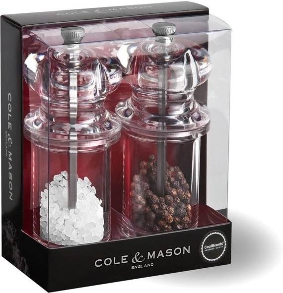 Cole & Mason Sada mlýnků na pepř a sůl 505