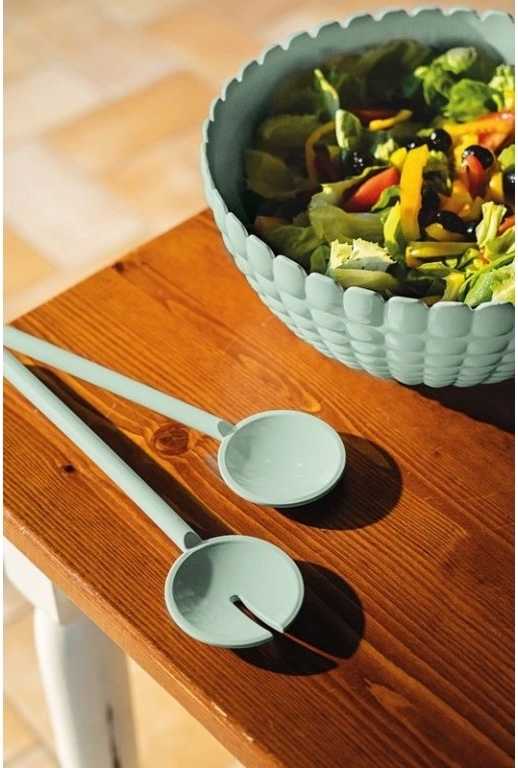 Guzzini Příbor na servírování salátu Tiffany světle zelený