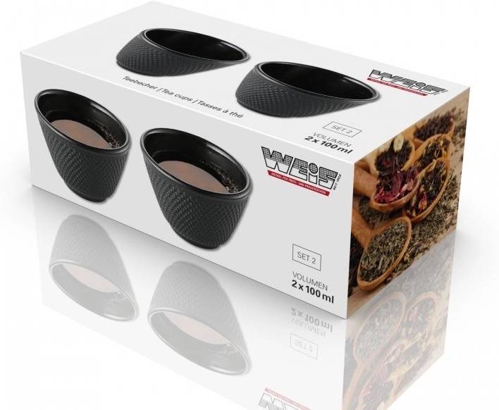 Weis Hrníčky litinové 2 ks