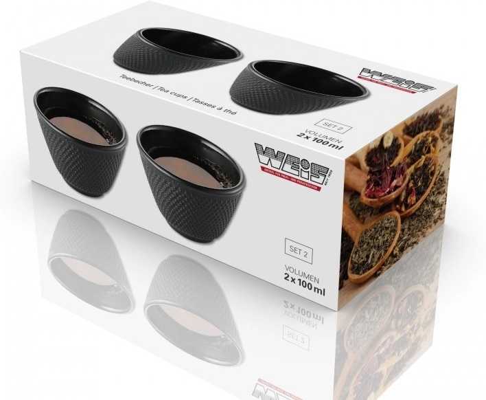 Weis Hrníčky litinové 2 ks