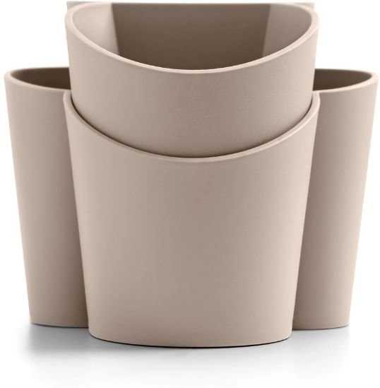 BlimPlus Stojánek na příbory Gocciolo Moka Grey