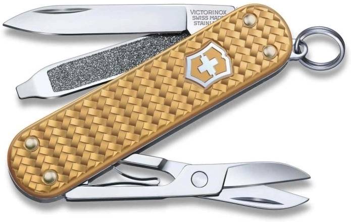 Victorinox Kapesní nůž Classic Precious Alox Brass Gold