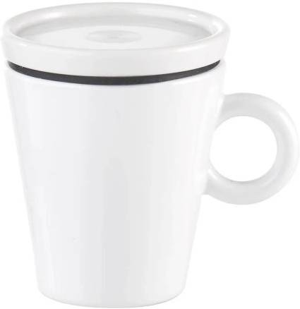 Guzzini Cestovní hrnek na kávu COFFEE & GO bílý