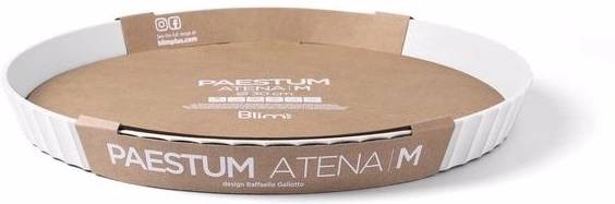 BlimPlus Tác kulatý Atena M Arctic White 30 cm