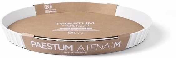 BlimPlus Tác kulatý Atena M Arctic White 30 cm