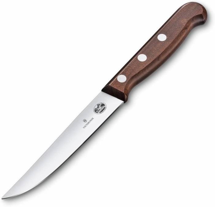 Victorinox Sada steakových nožů 12 cm s dřevěnou rukojetí 2 ks rovné ostří