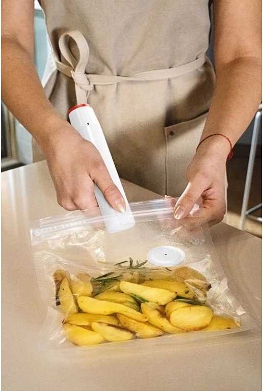 Guzzini Sada 10 ks vakuových sáčků SAVE-IT vel. S opakovaně použitelné