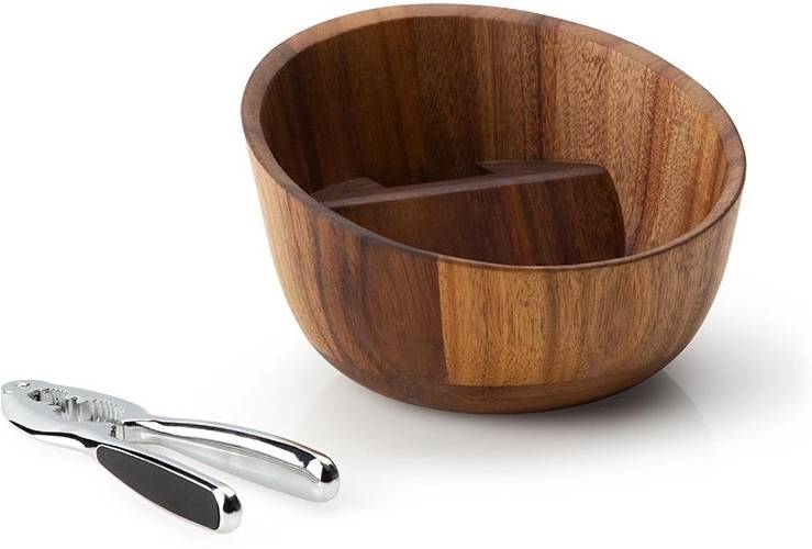 Continenta Miska na ořechy se šikmým okrajem s louskáčkem akácie