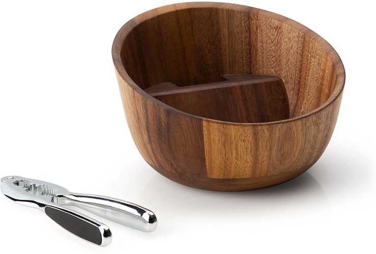 Continenta Miska na ořechy se šikmým okrajem s louskáčkem akácie