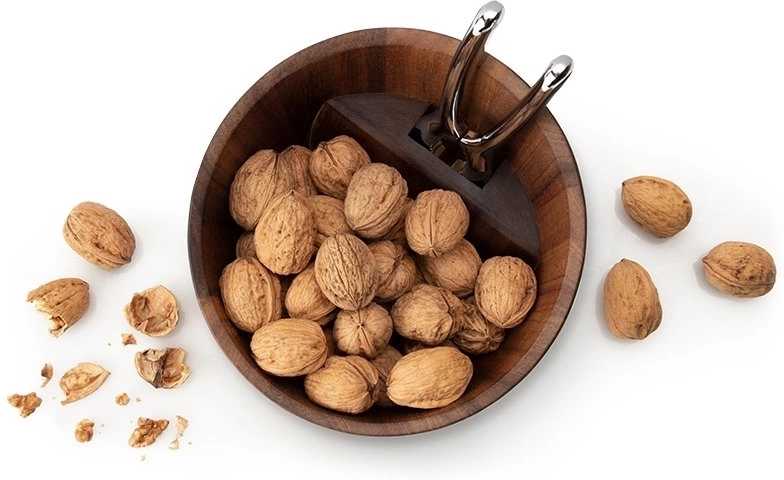 Continenta Miska na ořechy se šikmým okrajem s louskáčkem akácie