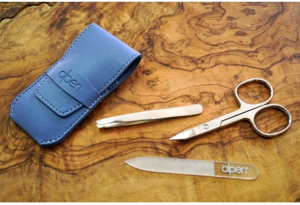 Alpen Manikúrní sada Young Line modrá