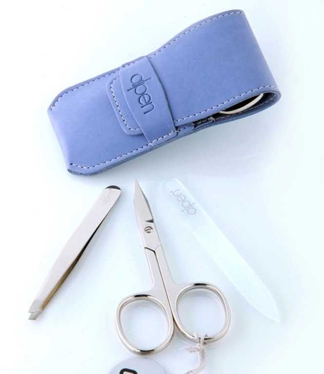 Alpen Manikúrní sada Young Line modrá