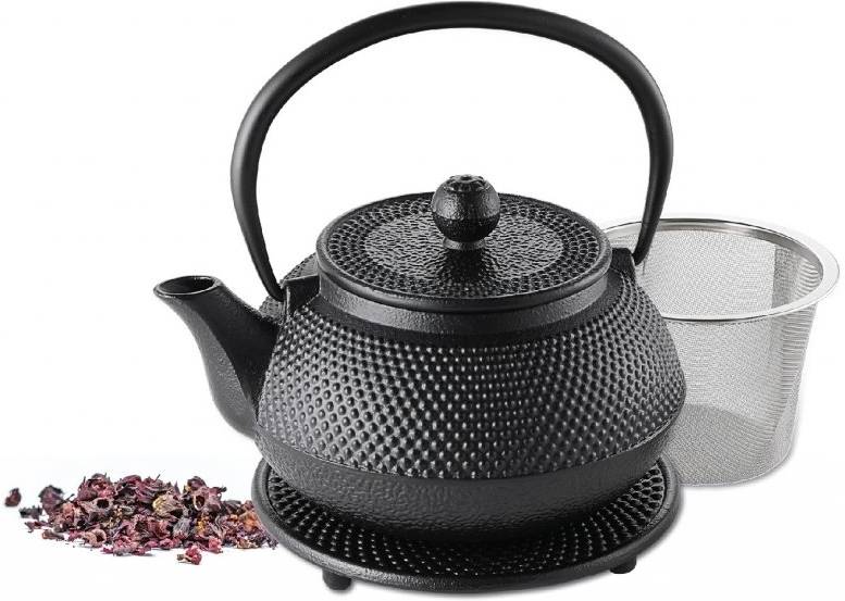 Weis Litinová konvička na čaj s podstavcem 0,7 l