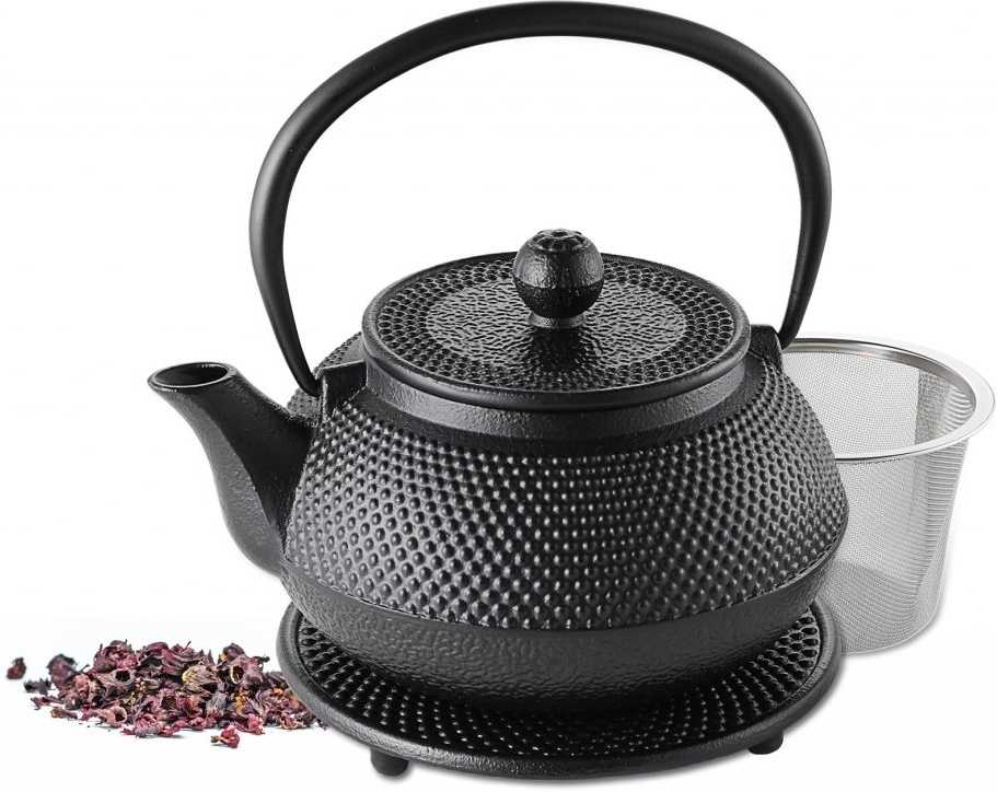 Weis Litinová konvička na čaj s podstavcem 1,1 l