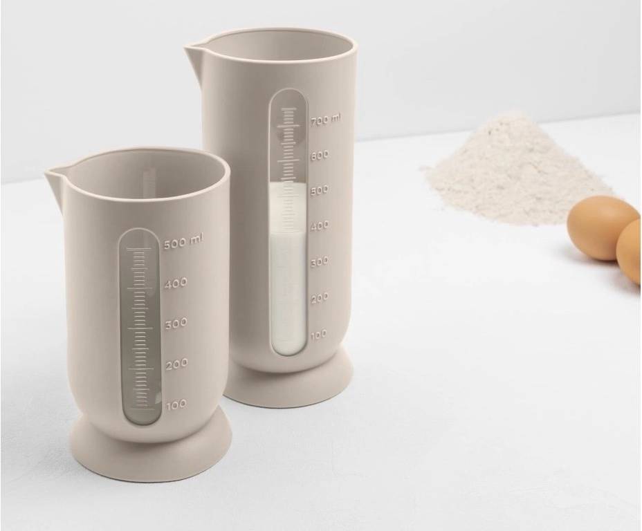 BlimPlus Odměrka Qb Moka Grey 750 ml