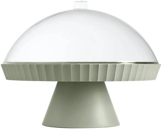 BlimPlus Podnos na dort s poklopem a lopatkou Agora Medium Forest