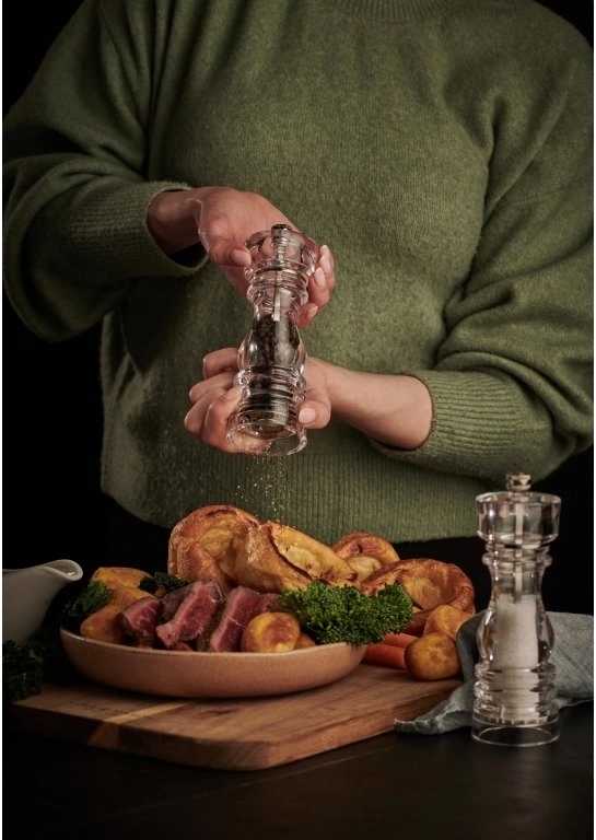 Cole & Mason Mlýnek na pepř London Acrylic Precision+ 18 cm