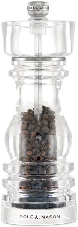 Cole & Mason Mlýnek na pepř London Acrylic Precision+ 18 cm