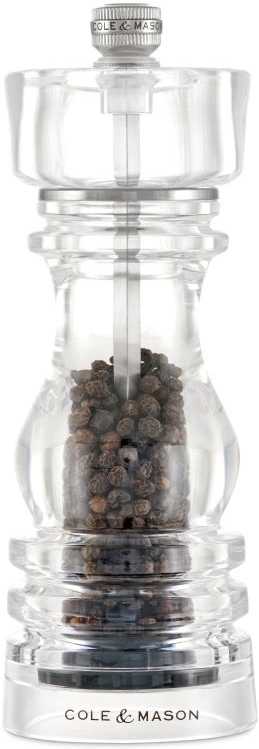 Cole & Mason Mlýnek na pepř London Acrylic Precision+ 18 cm