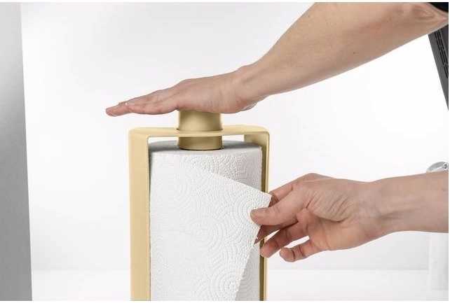 BlimPlus Stojan na papírové utěrky Stop Medium Desert