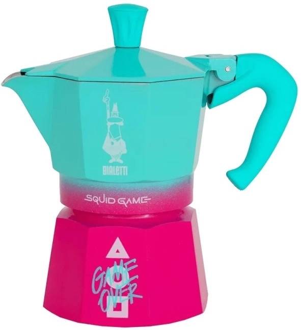 Bialetti Moka kávovar Moka Express Squid Game na 3 šálky