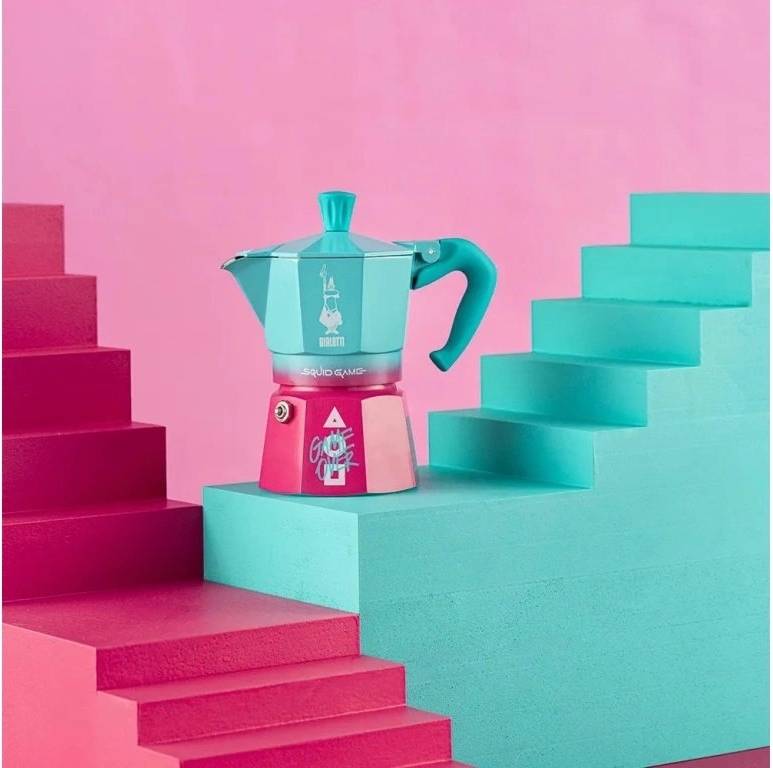 Bialetti Moka kávovar Moka Express Squid Game na 3 šálky