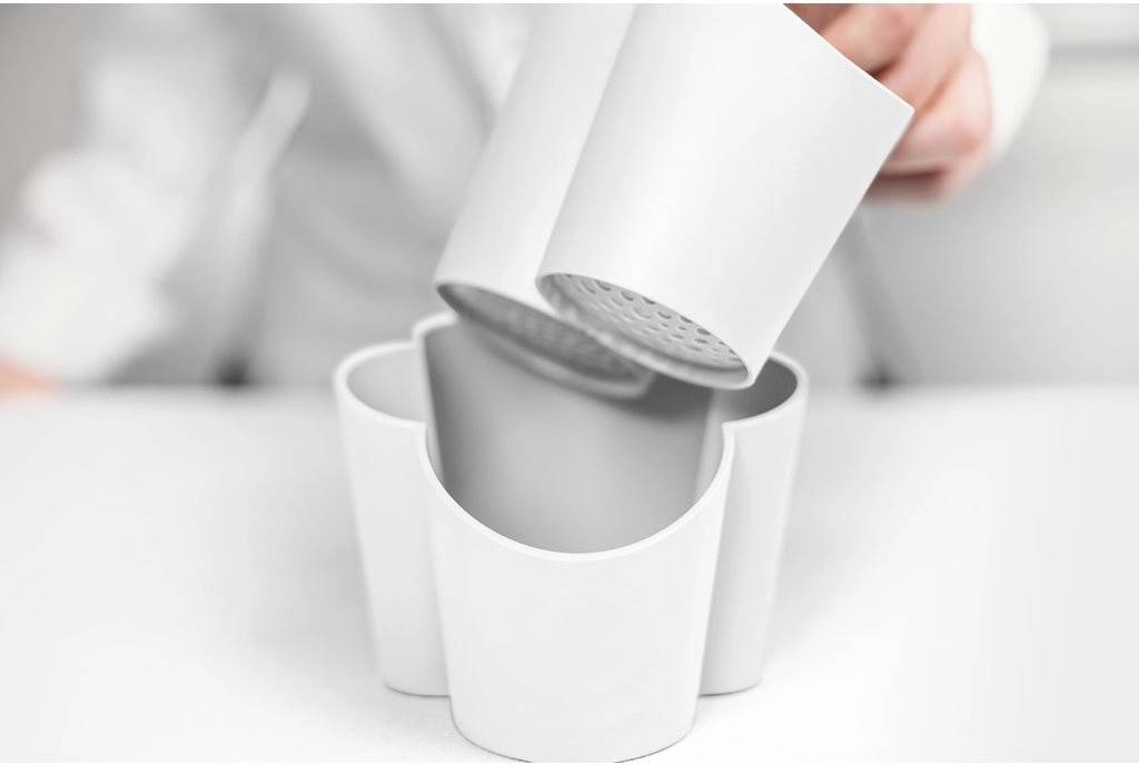 BlimPlus Stojánek na příbory Gocciolo Arctic White