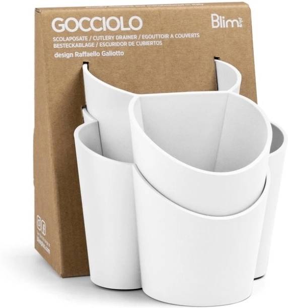 BlimPlus Stojánek na příbory Gocciolo Arctic White