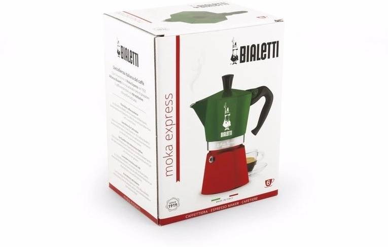 Bialetti Moka kávovar Moka Express Italia na 6 šálků