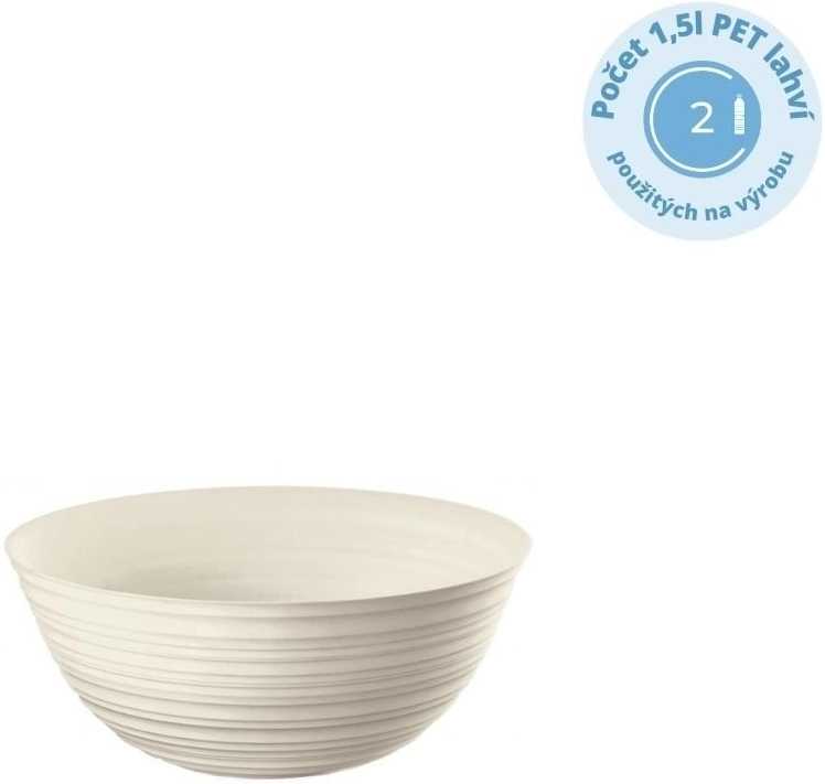 Guzzini Servírovací miska TIERRA S bílá