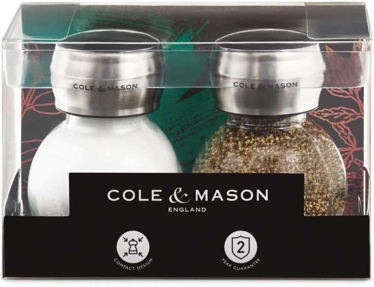 Cole & Mason Sada Darlington Shaker Gift-Set Glass 8,5 cm
