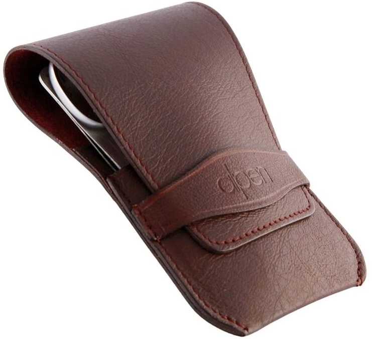 Alpen Sada na manikúru Inox Collection kožená s klopou