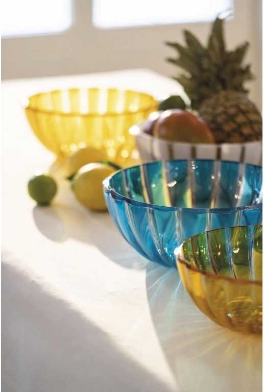 Guzzini Mísa Dolce Vita L 25 cm Turquoise