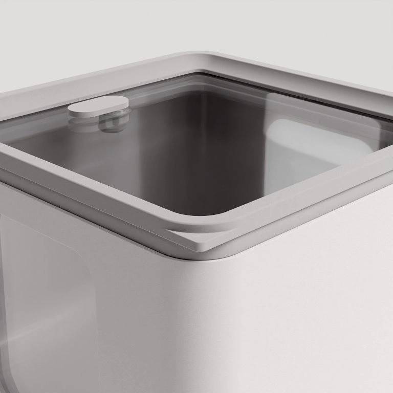 BlimPlus Sada 3 krabiček na jídlo PEEK BOX QUADRO Silk