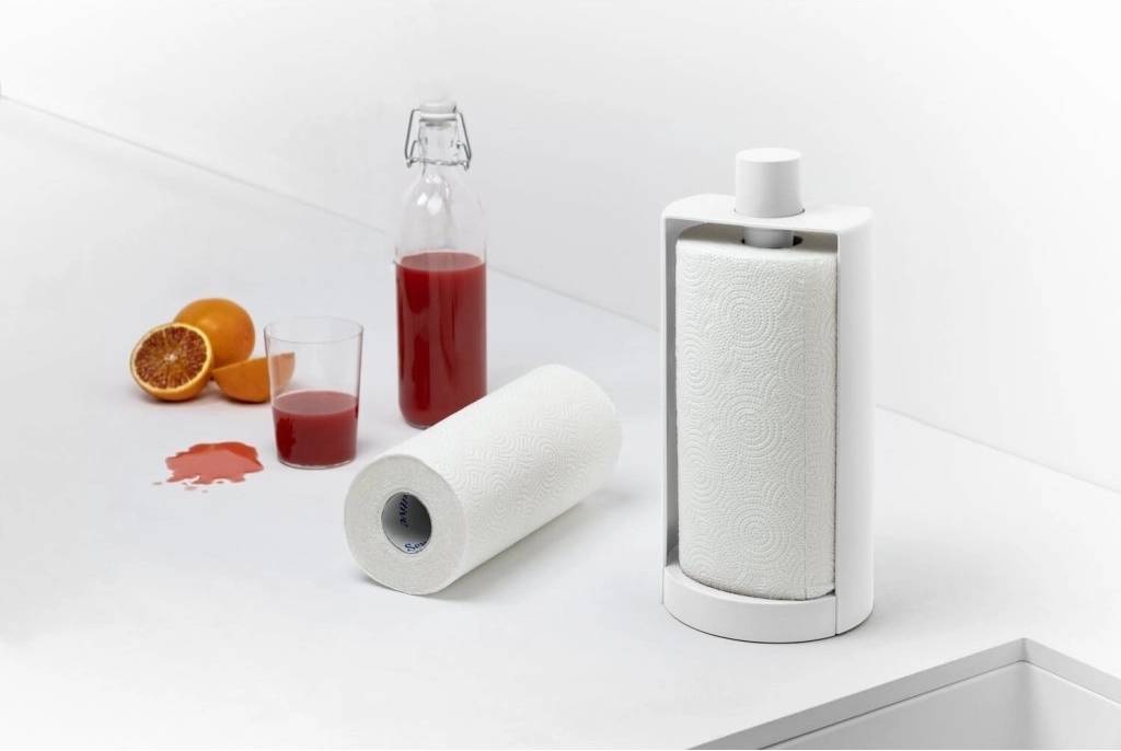 BlimPlus Stojan na papírové utěrky Stop Arctic White