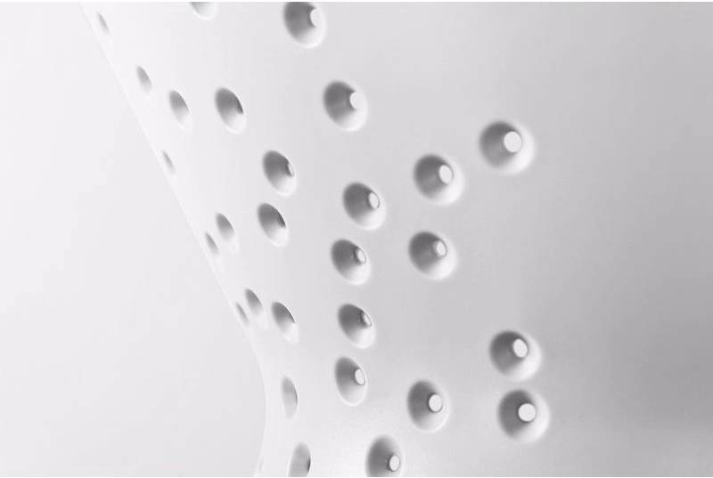 BlimPlus Cedník s podstavcem Cosmo Arctic White