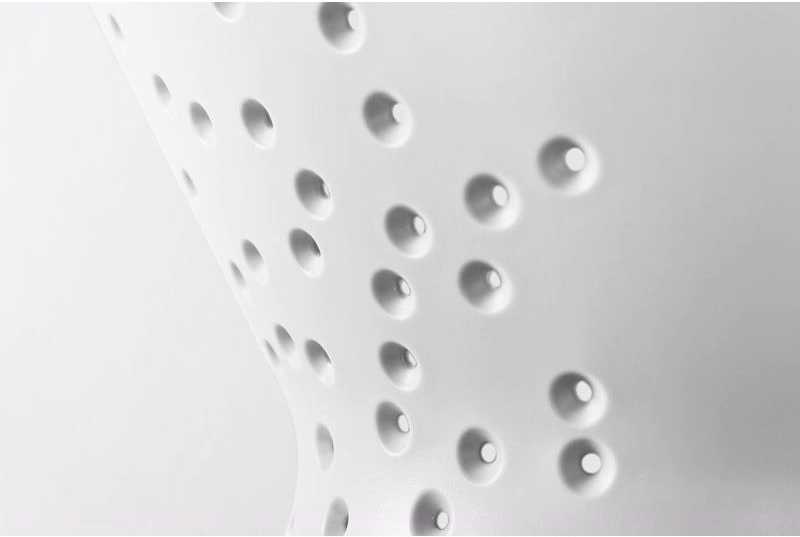 BlimPlus Cedník s podstavcem Cosmo Arctic White