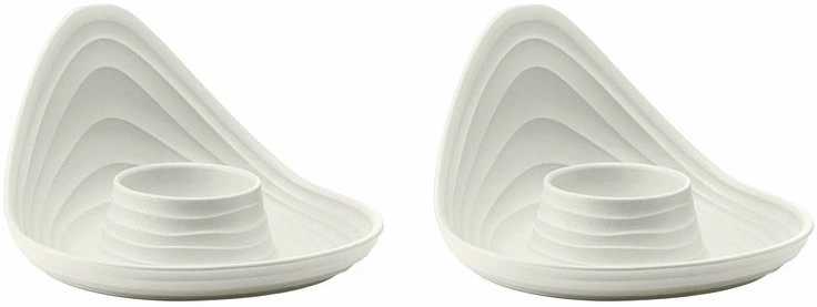 Guzzini Stojánky na vajíčka 2 ks bílé