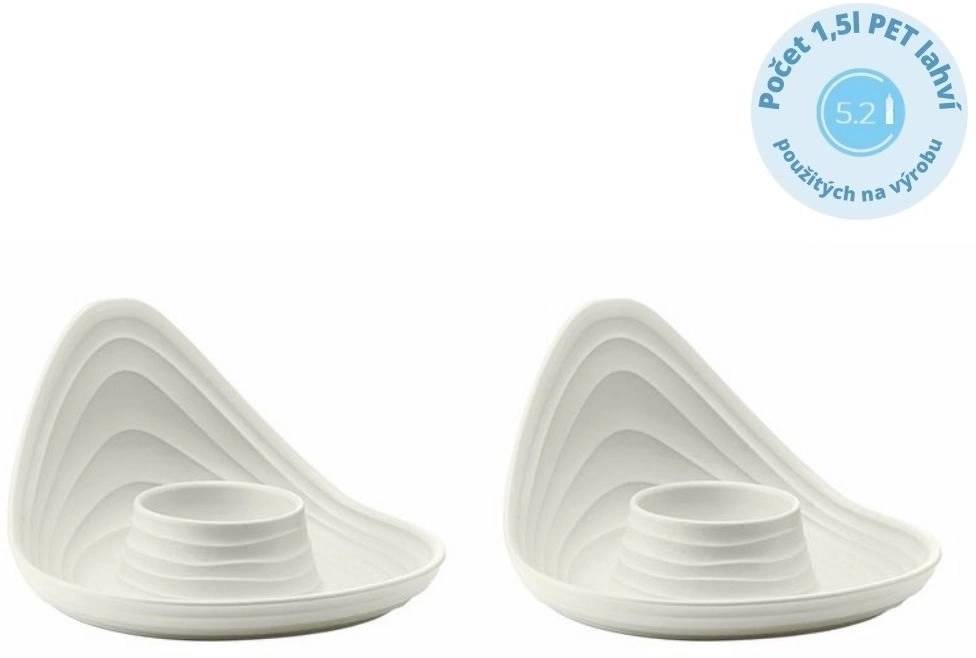 Guzzini Stojánky na vajíčka 2 ks bílé