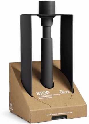 BlimPlus Stojan na papírové utěrky Stop Carbon Black