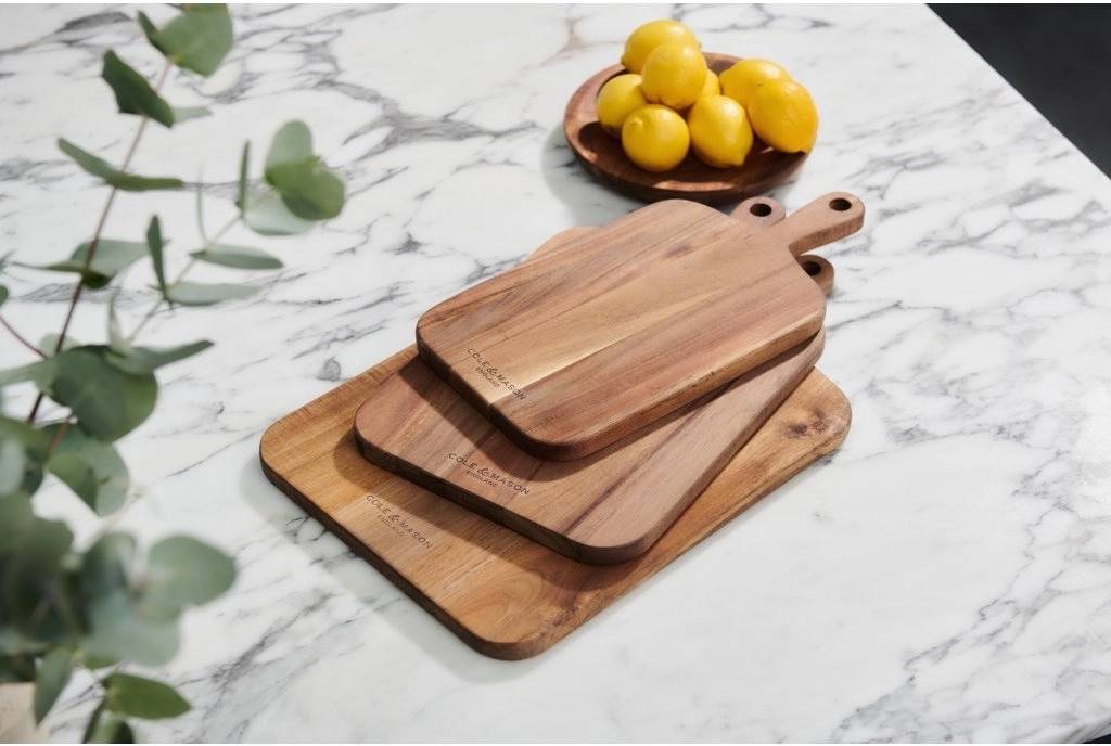 Cole & Mason Prkénko s rukojetí Barkway Acacia střední 46 cm