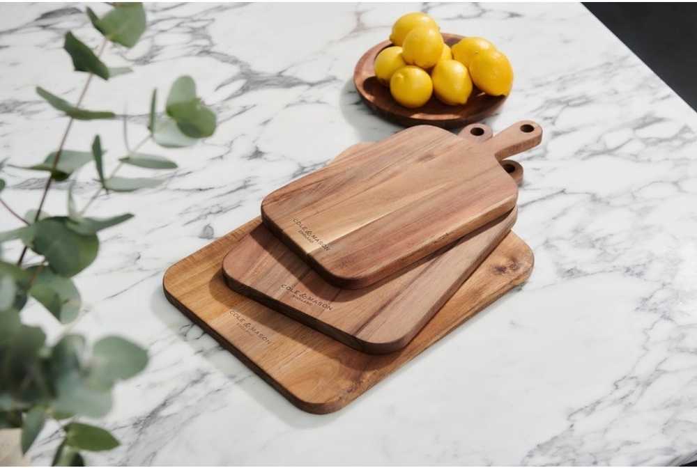 Cole & Mason Prkénko s rukojetí Barkway Acacia střední 46 cm