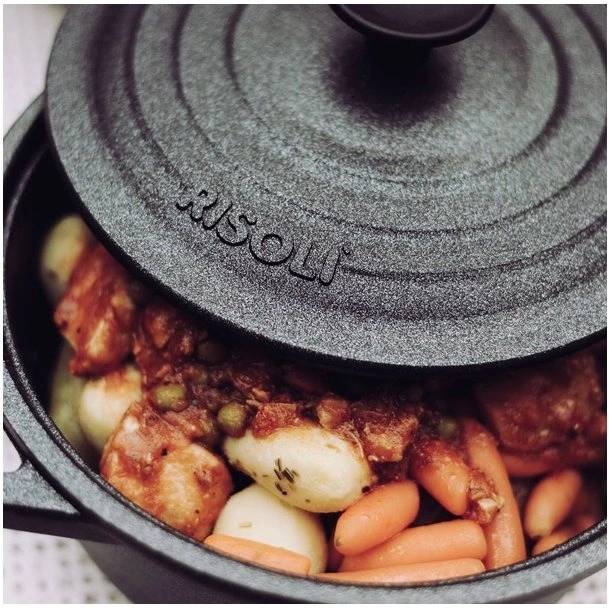 Risoli Pánev Le Pignatte s víkem 20 cm