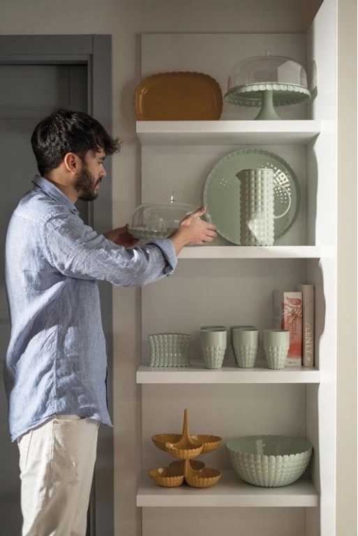 Guzzini Stojánek servírovací Tiffany terracotta