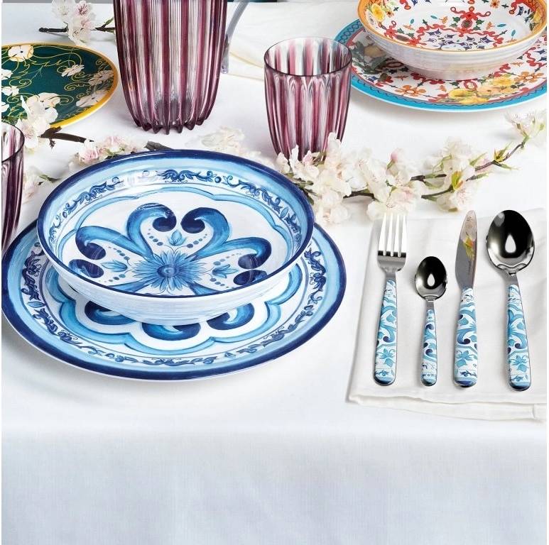 Guzzini Talíř polévkový Blues 21,5 cm