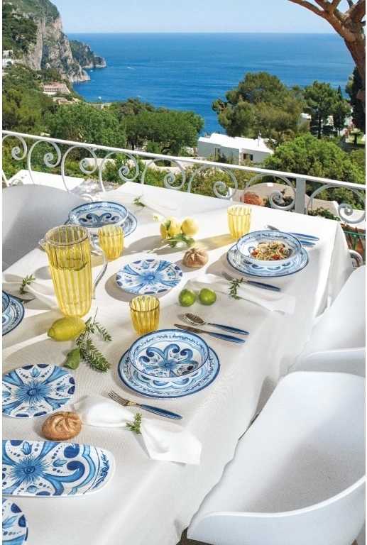 Guzzini Talíř polévkový Blues 21,5 cm