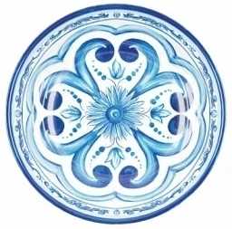 Guzzini Talíř polévkový Blues 21,5 cm